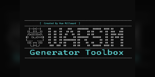 Cover image for Warsim's Generator Toolbox