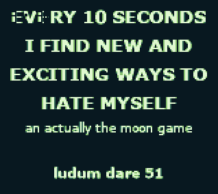 Cover image for Every 10 Seconds I Find New And Exciting Ways To Hate Myself
