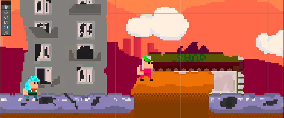 Initial development stage - itch.io