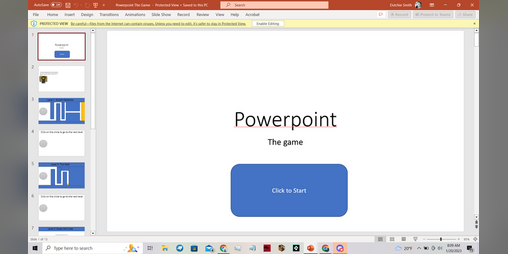Cover image for PowerPoint The Game