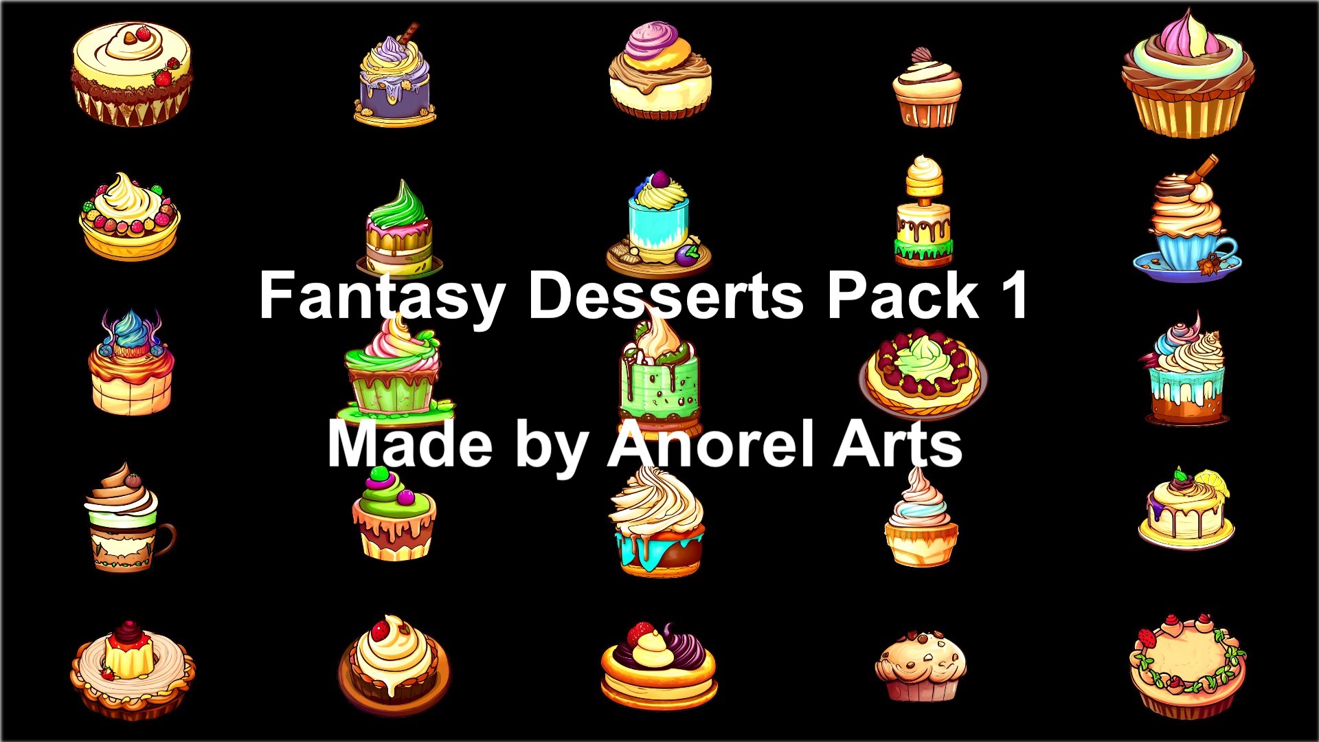 Fantasy Dessert Pack 1