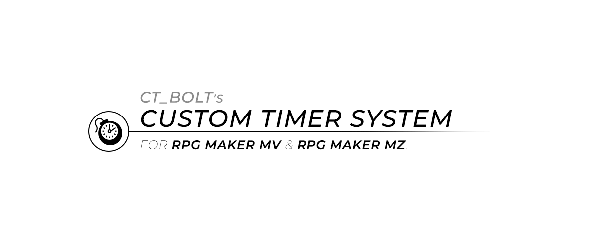 [RMMV-MZ] Custom Timer System