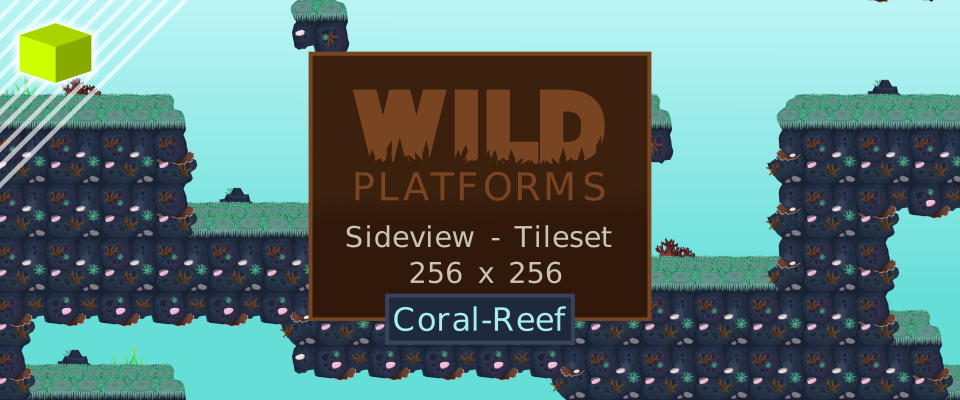 Wild Platforms - Game Kit - Coral Reef Tileset