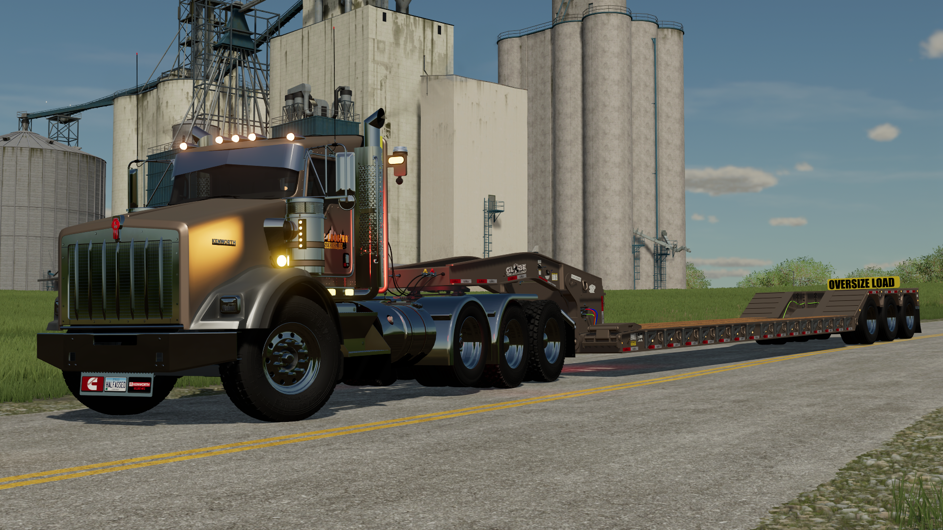 Cover image for Globe 50 ton lowboy