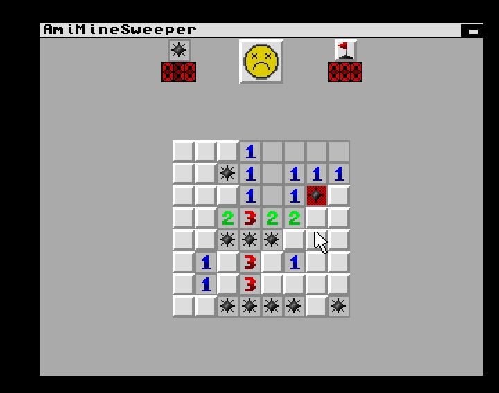 Cover image for AmiMineSweeper for Amiga