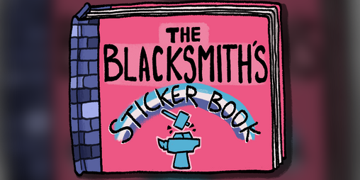 Cover image for The Blacksmith's Sticker Book