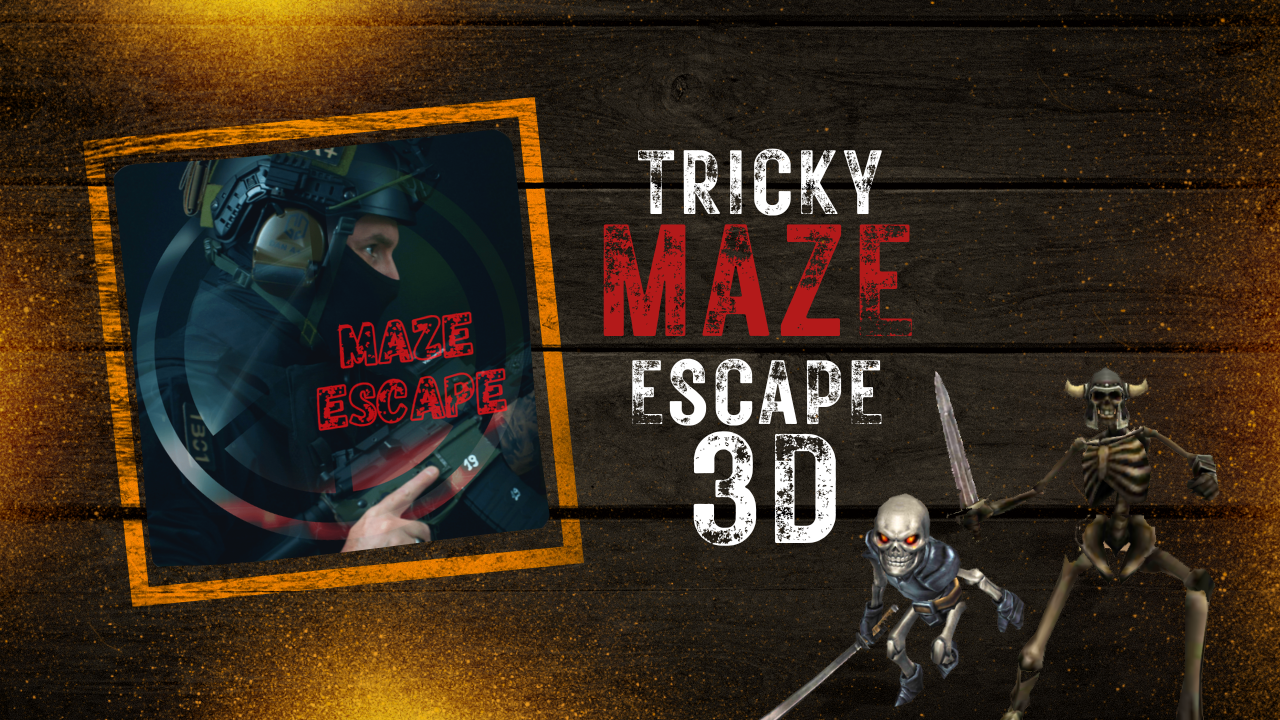 Tricky Insight Maze Escape 3D