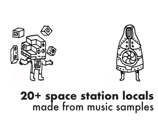 20 Space Station Locals   - a sample-powered character generator 