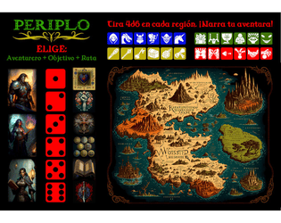 Periplo   - Juego narrativo en 12 palabras. 