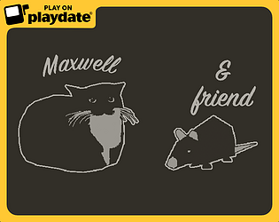 Maxwell and friend