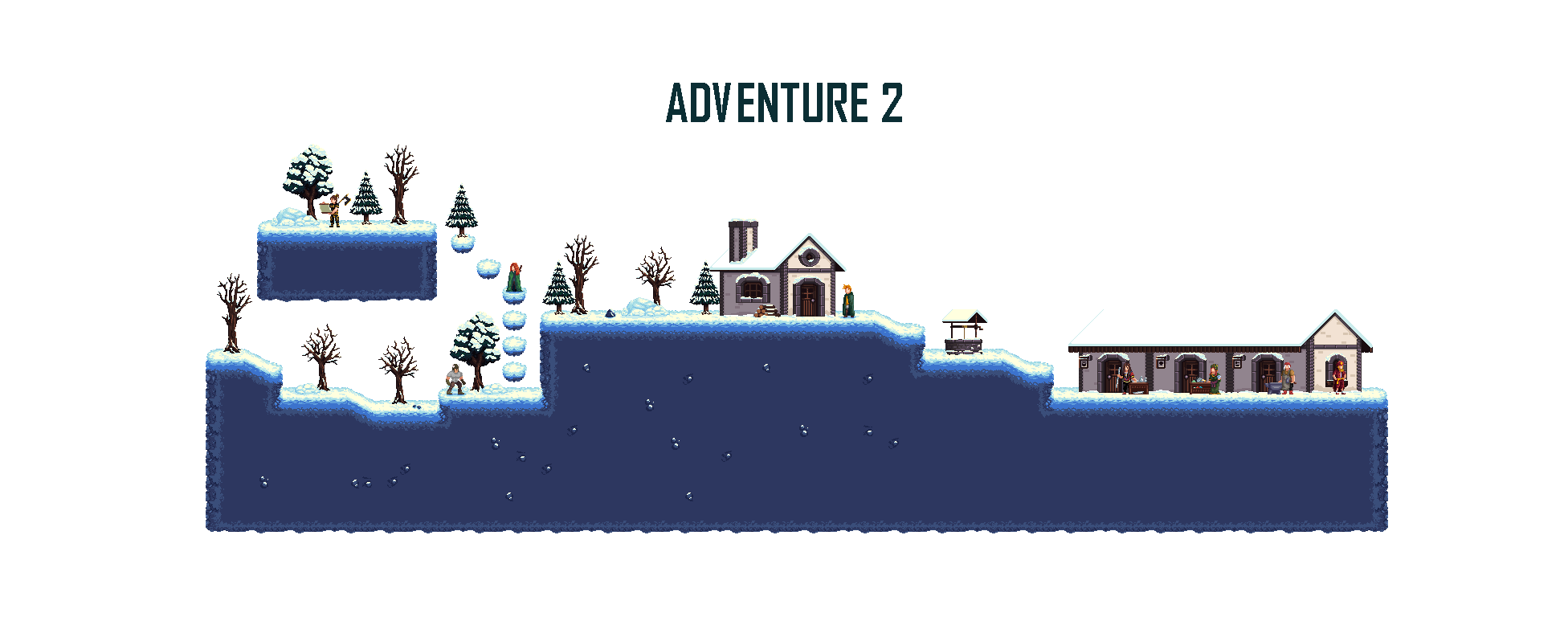 Adventure 2: Snowy Tileset