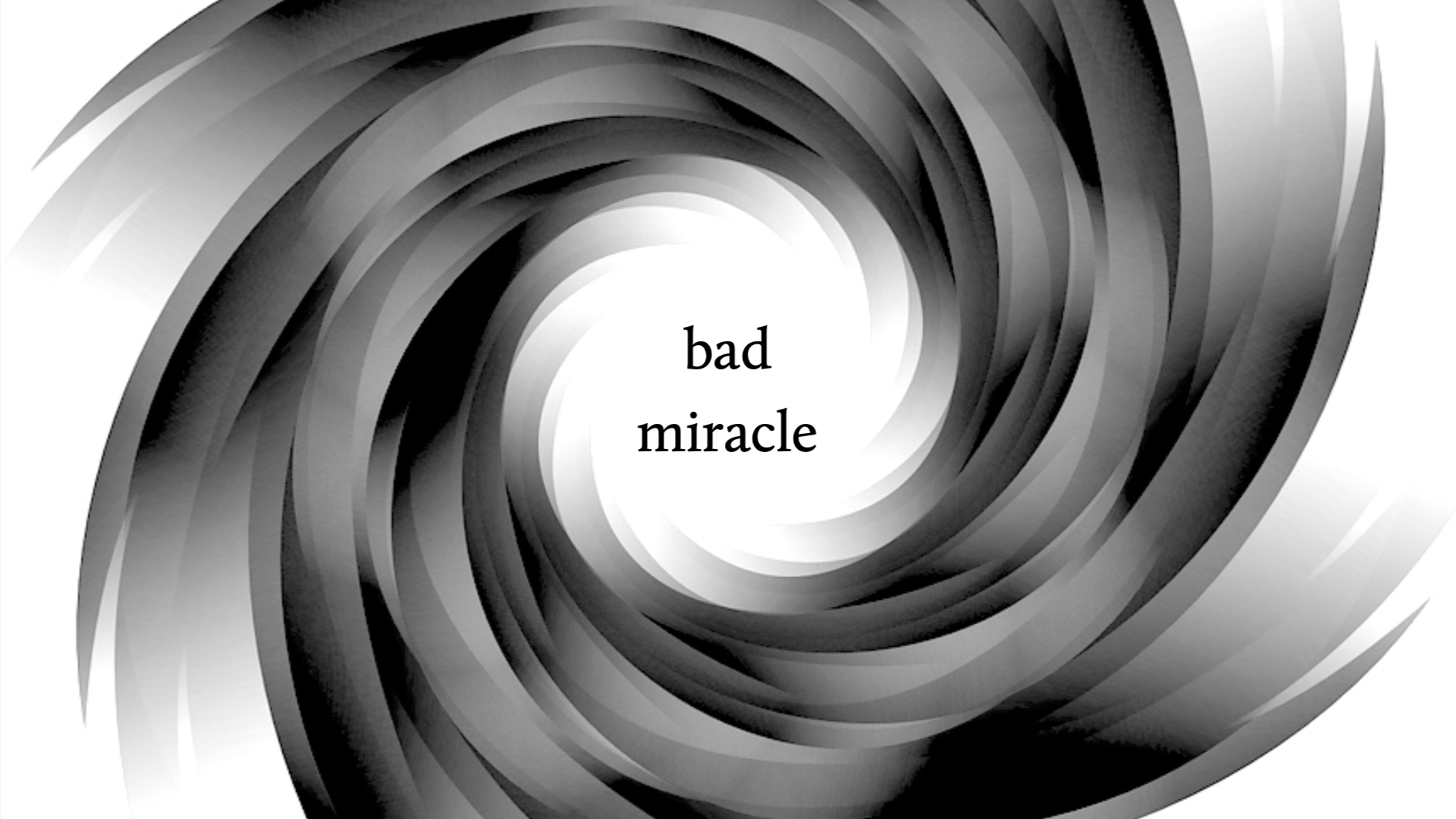 Bad Miracle Zine