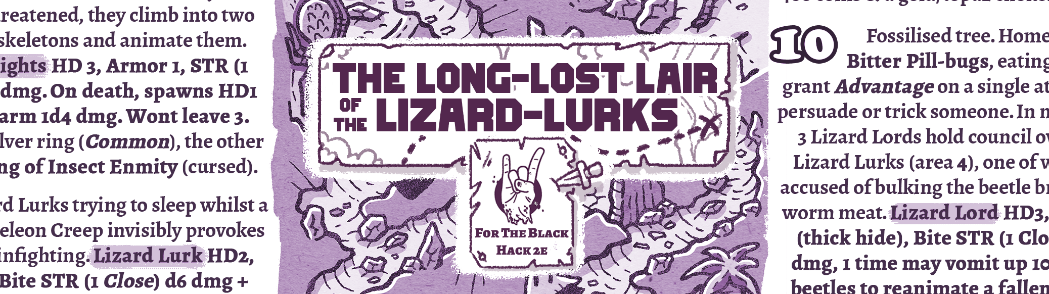 The Long-Lost Lair of the Lizard-Lurks