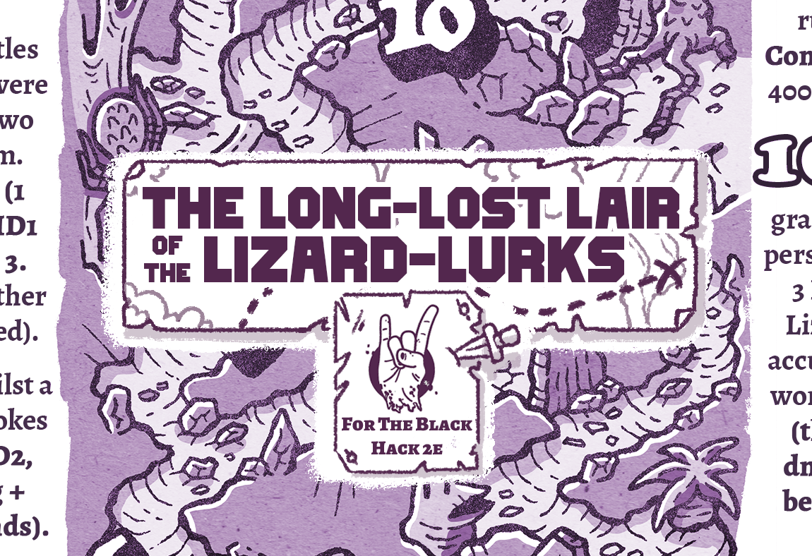 Cover image for The Long-Lost Lair of the Lizard-Lurks