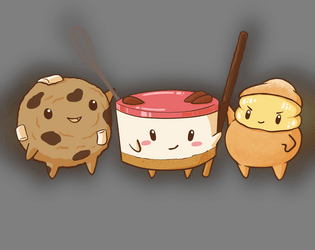 Dessert Escape, a TTRPG about sentient sweets   - A fun and deliciously simple TTRPG system to play as desserts that have come to life! 