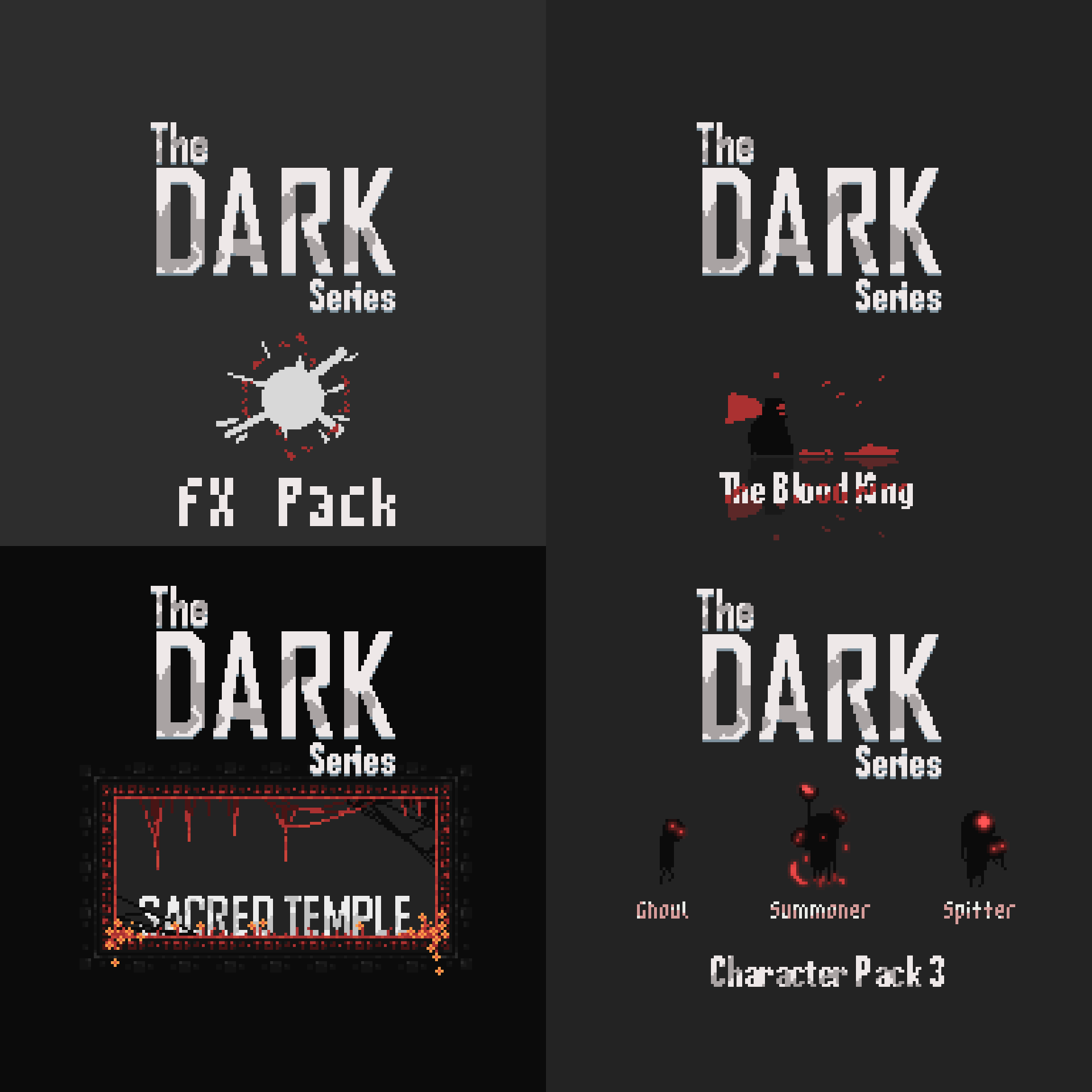 The Dark Series Mini Bundle Blood And Fire Pack By Penusbmic