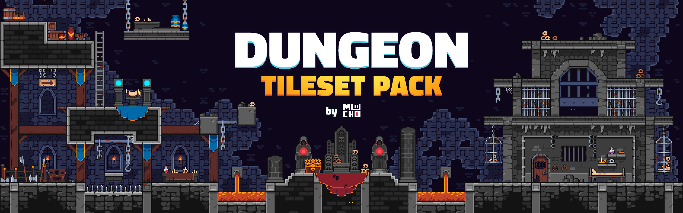 Dungeon Tileset Pack