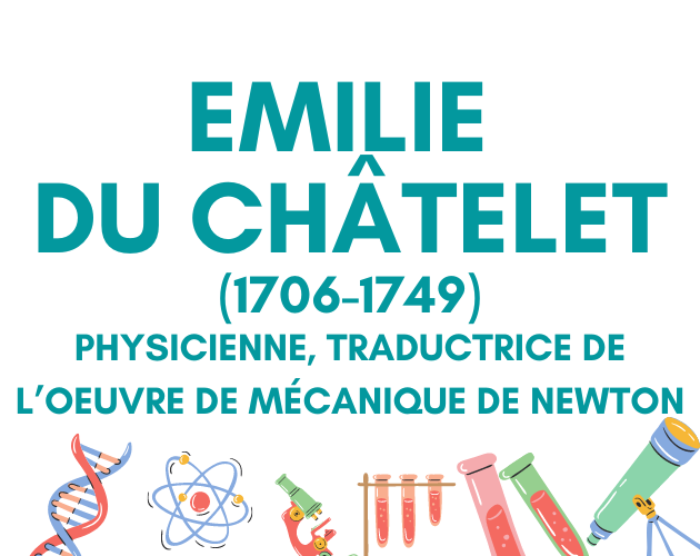 Emilie du Châtelet by Portraits de femmes scientifiques