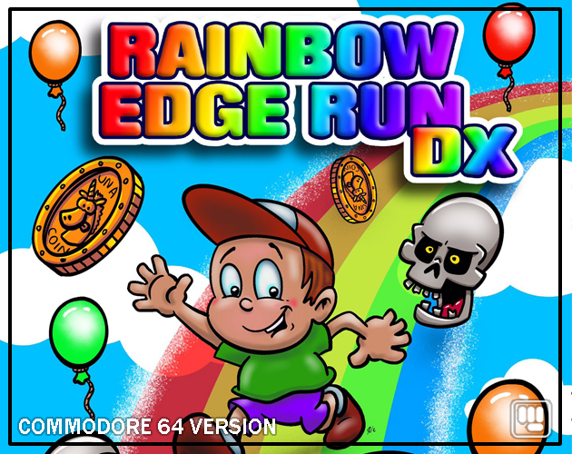 Cover image for Rainbow Edge Run DX (C64 Version)