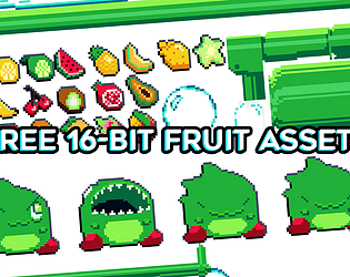 Added eighty fruit, nuts, and seeds to my free pixel art asset pack on  itch.io. Link in comments. : r/gameassets