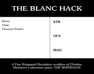 THE BLANC HACK: A WHITEHACK FKR