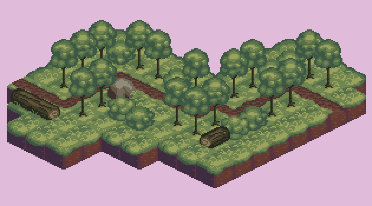 Forest path example