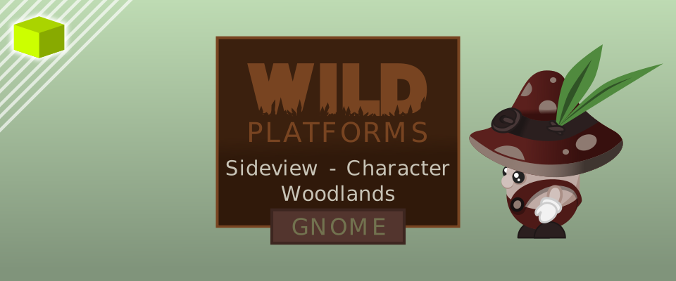 Wild Platforms - Game Kit - Gnome Character