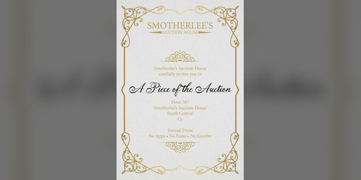 Cover image for A Piece of the Auction