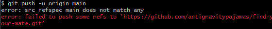 failed to push some refs error