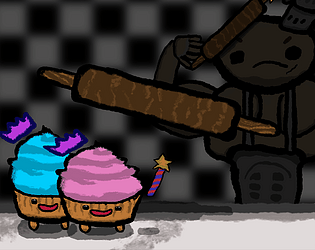 That One Time I was a magical cupcake fighting a wizard baker!