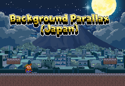 Background Parallax (Japan). by @pixel_Salvaje