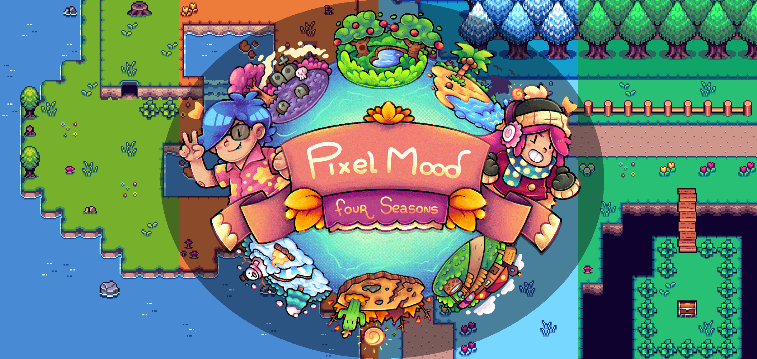 Pixel Mood - Four Seasons