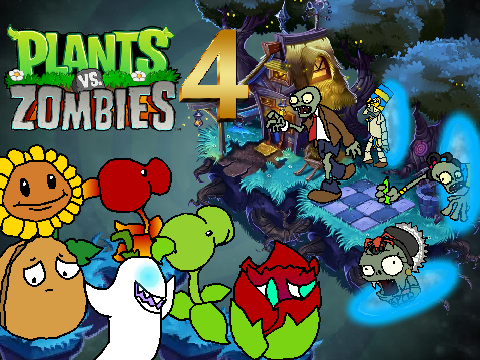 Plants vs Zombies 4: World of chaos by AnotherCupheadFan