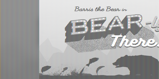 Cover image for Bear-ly There