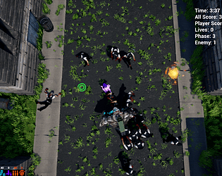 Cooperative Multiplayer Top Down Shooter