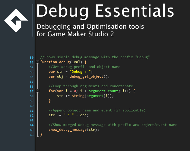 Debug essentials for game maker studio 2 by edward neave