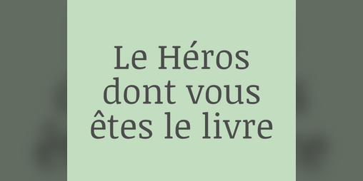Cover image for Le Héros dont vous êtes le livre