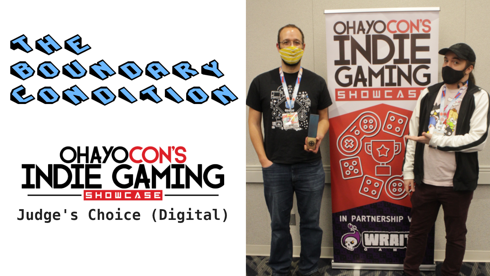 The Boundary Condition, Ohayocon Indie Gaming Showcase 2023, Judge’s Choice (Digital)