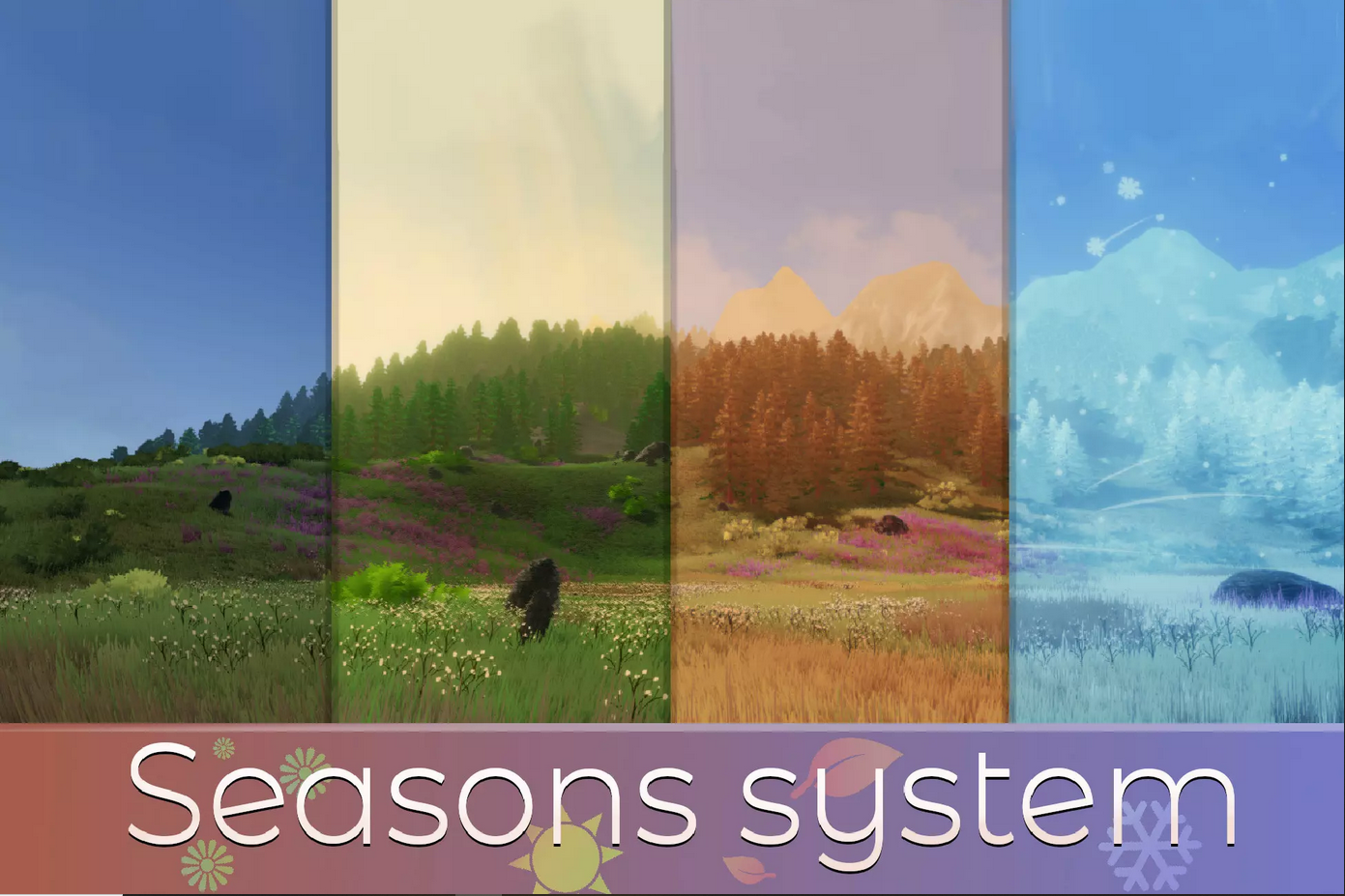 Seasons system for Unity