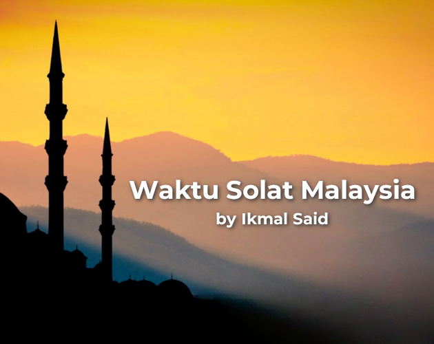 Cover image for Waktu Solat Malaysia