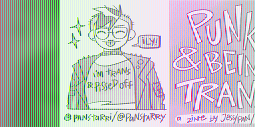 Cover image for Punk & Being Trans, Issue 1
