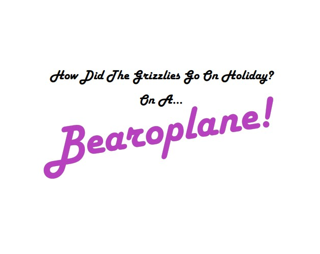 Cover image for How Did The Grizzlies Go On Holiday? On A Bearoplane!