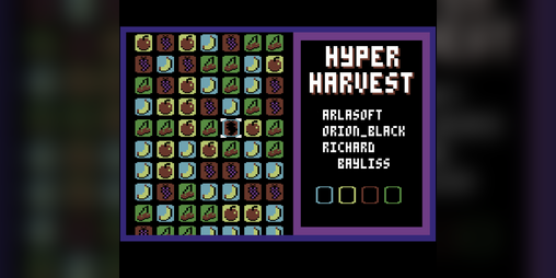 Cover image for Hyper Harvest (C64)