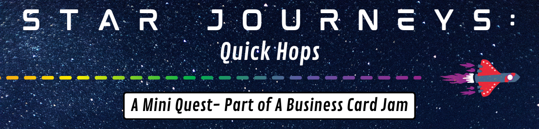 Star Journeys: Quick Hops (A Business Card Jam Submission)