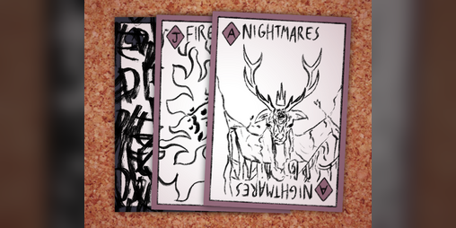 Cover image for Sleepaway Illustrated Cards