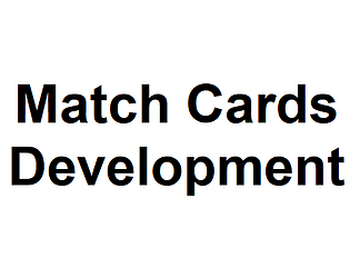 Match Cards development