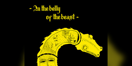 Cover image for In The Belly of the Beast - Mörk Borg adventure