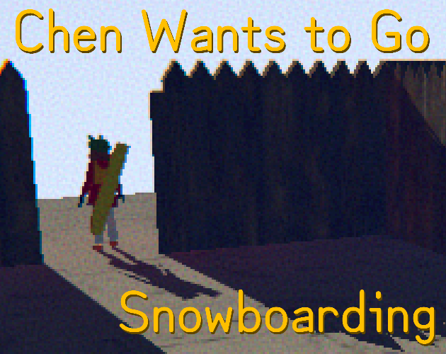 Cover image for Touhou ~ Chen Wants to Go Snowboarding