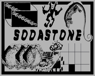 Sodastone   - A Liminal Horror mini mystery in the guise of a gig flyer 