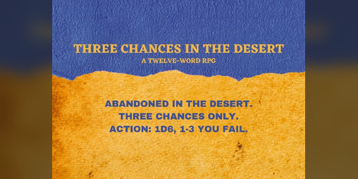 Cover image for Three Chances in the Desert